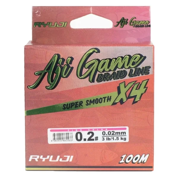 Ryuji Aji Game 4b Pink 100m İp Misina Kalınlık (Mm) : 0,03mm - Görsel 5