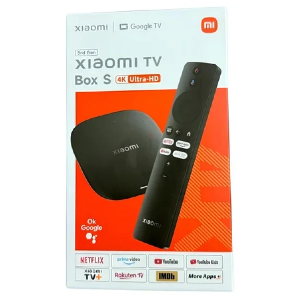 Xiaomi S Multimedya 4K Ultra HD 3nd Gen TV Box