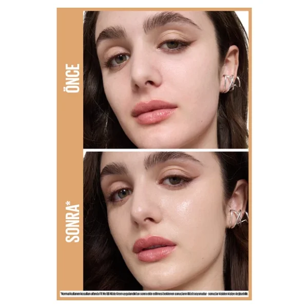 Maybelline New York Fit Me Nude 10 Çok Açık Ton Spf 50 30 Ml Bb Krem - Görsel 4