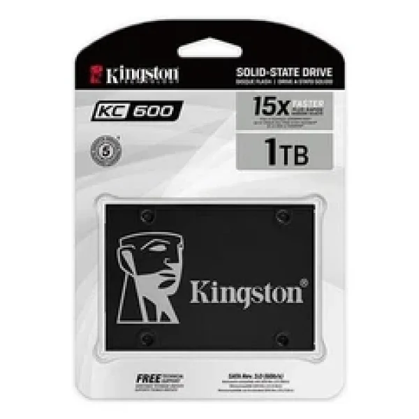 Kingston Kc600 Skc600/1024g Sata 3.0 2.5" 1 TB SSD - Görsel 3