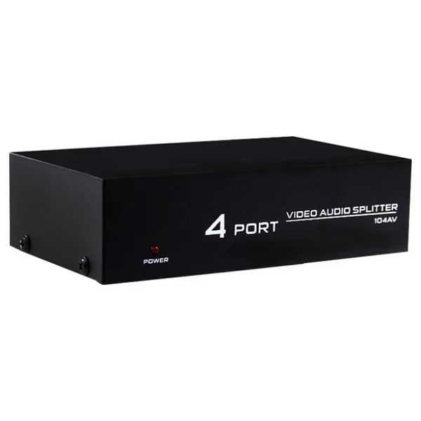 Powermaster Av-104 4 Port Video Audio Splitter - Görsel 4