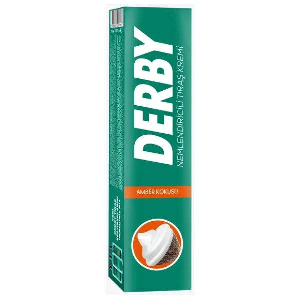 Derby Traş Kremi 100gr Amber Kokusu X 3 Adet - Görsel 3