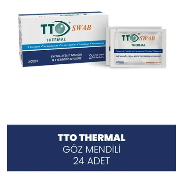Tto Thermal Swab 24'lü Göz Temizleme Mendili - Görsel 5