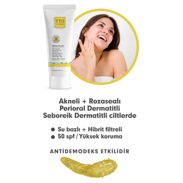 Tto Clinic Leke Karşıtı 70 Ml 50 Faktör Güneş Kremi - Görsel 5
