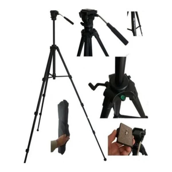 Prodigix Pdx-701 Pro Plus Profesyonel Video Tripod - Görsel 4