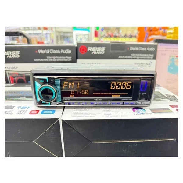Reiss Audio Rs-Mx81dsp 4 X 51 W 3 Çıkışlı Bluetooth Oto Teyp - Görsel 3