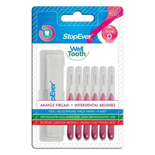 Stopever Well Tooth Metal Arayüz Fırçası - Pembe - Görsel 3