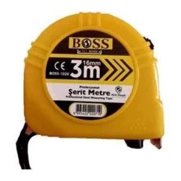 Boss Şerit Metre 16mm 3 Metre - Görsel 5
