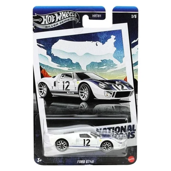 Hot Wheels Silver Series Ford Gt40 Hrt81-Jby87 - Görsel 5