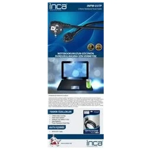 Inca Inpw-03tp 3 M Güç Kablosu - Görsel 5