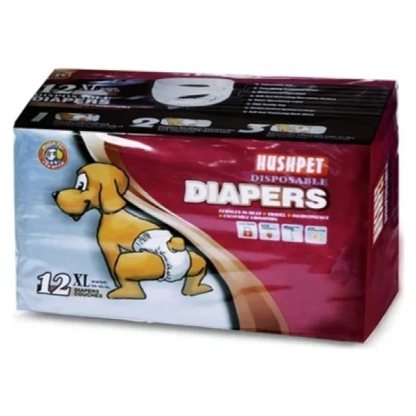 Hushpet Köpek Alt Tuvalet Bezi 12 Adet XL - Görsel 3
