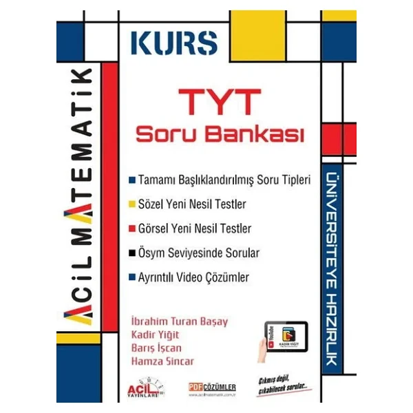 Acil Yayınları Tyt Matematik Soru Bankası - Görsel 5