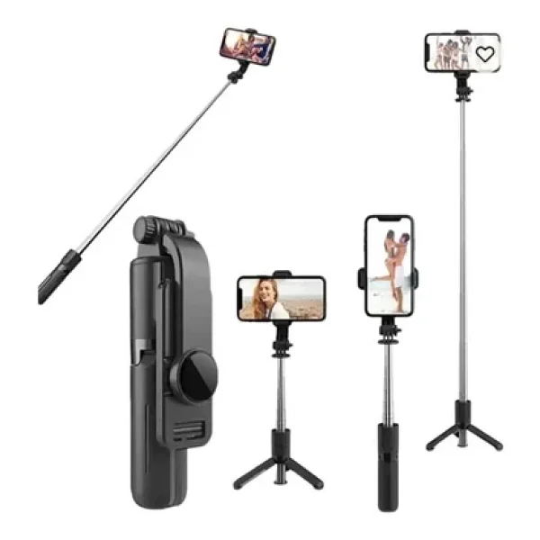 Smayling Kablosuz Stant Tripod Katlanabilir Uzatılabilir Selfi Çubuğu İos&Android Vlog Kit Tiktok İnstagram - Görsel 3
