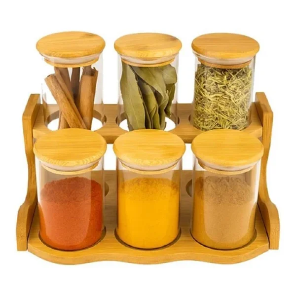 Bambum Loca 6 Parça 2 Katlı Baharat Takımı - Görsel 5