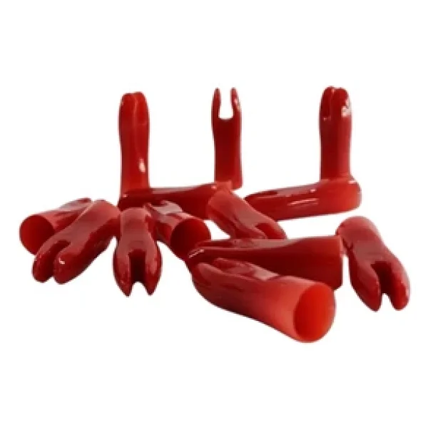 Okçubaba Polycarbonate Resin Geleneksel Gez 8mm Kırmızı 10 Adet Kırmızı - Görsel 2
