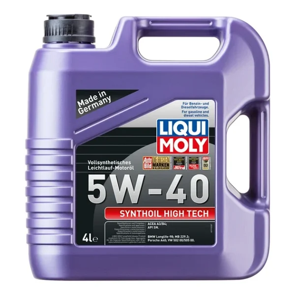 Liqui Moly Synthoil High Tech 5w-40 4 Lt Motor Yağı - Görsel 6