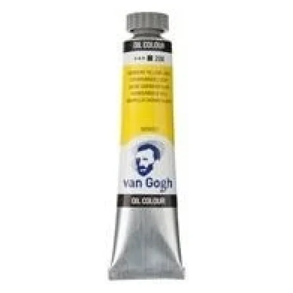 Talens Van Gogh 40 Ml 208 Cadmium Yellow Light Yağlı Boya - Görsel 3