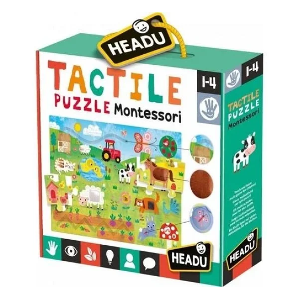 Carioca Headu It20188 Tactile Animals Montessori - Görsel 3