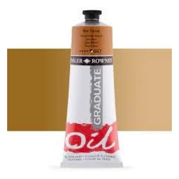 Daler-Rowney Graduate 38 Ml Yağlı Boya N:667 Raw Sienna - Görsel 4