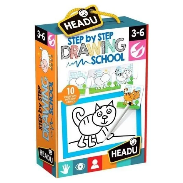 Headu Adım Adım Çizim Okulu Puzzle It21062 - Görsel 6