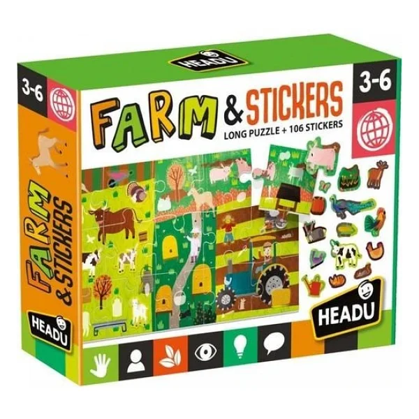 Headu Çiftlik Puzzle Ve Etiket - Görsel 7