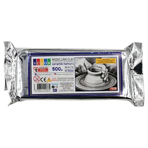 Südor 250 Gr Beyaz Seramik Hamuru - Görsel 4