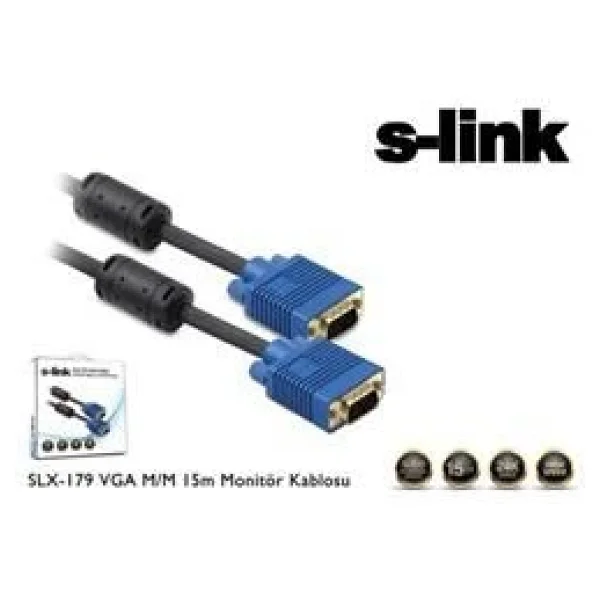 S-Link Slx-179 15 M Vga Kablo - Görsel 6