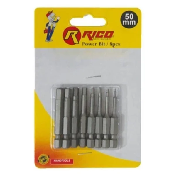 Rico 005-Kk1132 50 Mm 8 Parça Allen Bits Uç Seti - Görsel 3