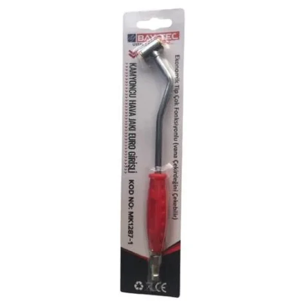 Bay-Tec Mk1287 Kamyoncu Hava Jakı Eğri Uçlu Hortum Girişli - Görsel 5