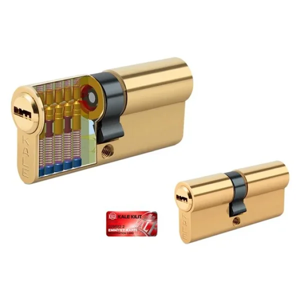 Kale Kilit 164 Bne 90 Mm Bilyalı Barel Kapı Kilidi - Görsel 3