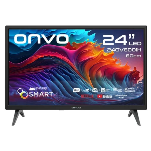Onvo 24ovf6001h HD 24" 61 Ekran Uydu Alıcılı Android Smart LED TV - Görsel 5
