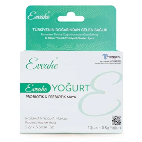 Evvahe Doğal Probiyotik Yoğurt Mayası 2 Gr 5 Şase - Görsel 4