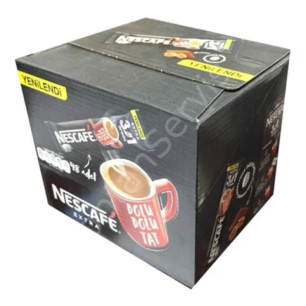 Nescafe Extra 3'ü 1 Arada 48x16.5 Gr - Görsel 3