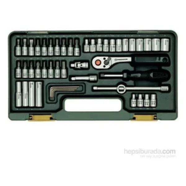 Proxxon 23280 1/4" 50 Parçalı Cırcır Kollu Lokma Ve Bits Takımı - Görsel 5