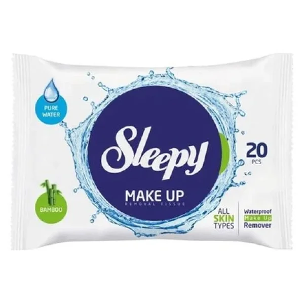 Sleepy Make Up 20'li Makyaj Temizleme Mendili - Görsel 6