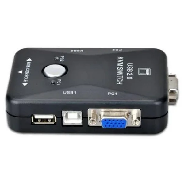 4509 2 Port USB To Kvm Switch Çoklu PC Kasa Çoklayıcı - Görsel 2