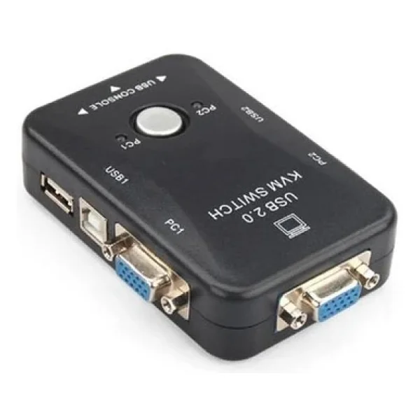 4509 2 Port USB To Kvm Switch Çoklu PC Kasa Çoklayıcı - Görsel 3