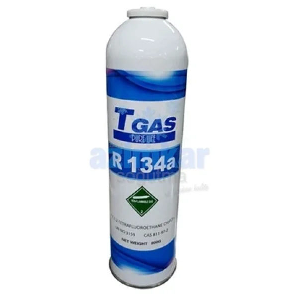 Ermiya Klima Gazı T Gas R134a 800g. - Görsel 3