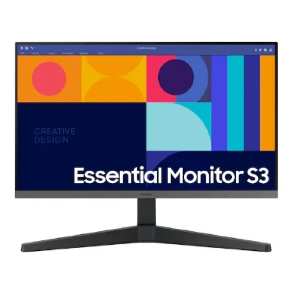 Samsung Essential Ls24c332gauxuf 24" 4 Ms Full HD Ips 100 Hz Monitör - Görsel 2