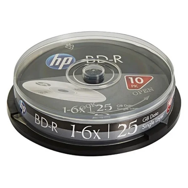 Hp Blu-Ray Bd-R 6x 25gb 10lu Cake Box - Bre00071-3 - Görsel 4