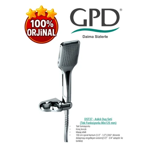 Gpd Dst37 Askılı Duş Takımı - Görsel 4
