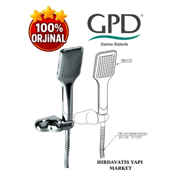 Gpd Dst37 Askılı Duş Takımı - Görsel 6