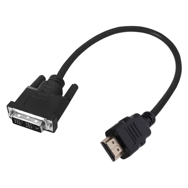 Hdmi To Dvı 18+1 Çevirici Kablo Hdmı-Dvı18+1 Çevirici 20cm Kablo - Görsel 2