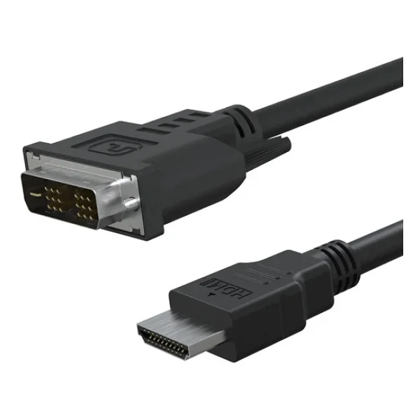 Hdmi To Dvı 18+1 Çevirici Kablo Hdmı-Dvı18+1 Çevirici 20cm Kablo - Görsel 3