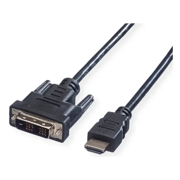 Hdmi To Dvı 18+1 Çevirici Kablo Hdmı-Dvı18+1 Çevirici 20cm Kablo - Görsel 5