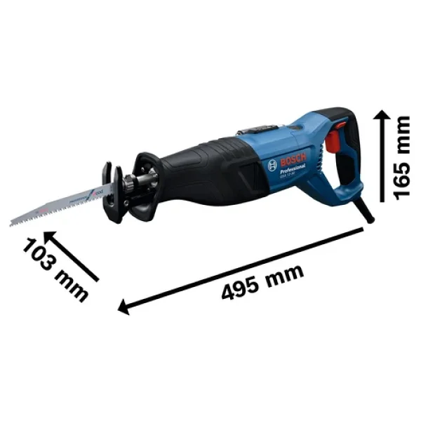 Bosch Gsa 12-30 1250 W Elektrikli Tilki Kuyruğu Testere - Görsel 4