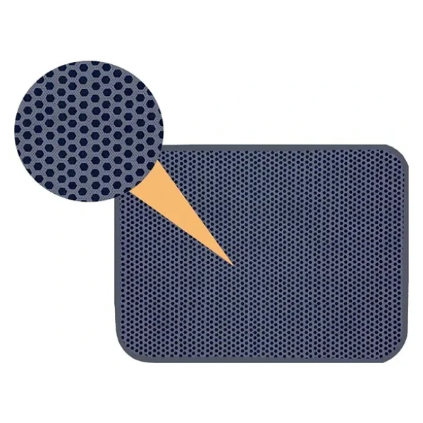 Aktunç Elekli Tuvalet Önü Kedi Kumu Paspası 60x120 Cm Gri - Görsel 3
