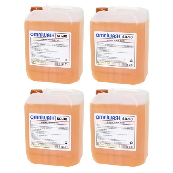 Omniwash 5 Lt Ahşap Temizleyici 4'lü - Görsel 3