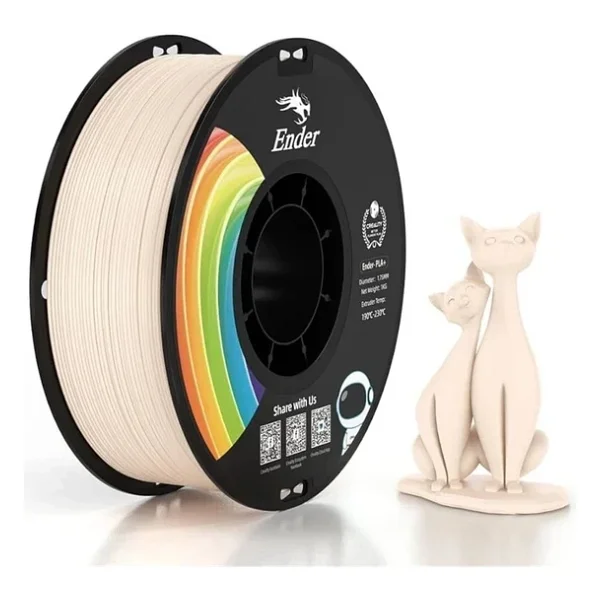 Creality Ender Pla Plus 1.75 Mm 1 Kg Bej Filament - Görsel 3