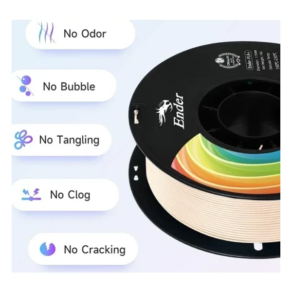 Creality Ender Pla Plus 1.75 Mm 1 Kg Bej Filament - Görsel 5